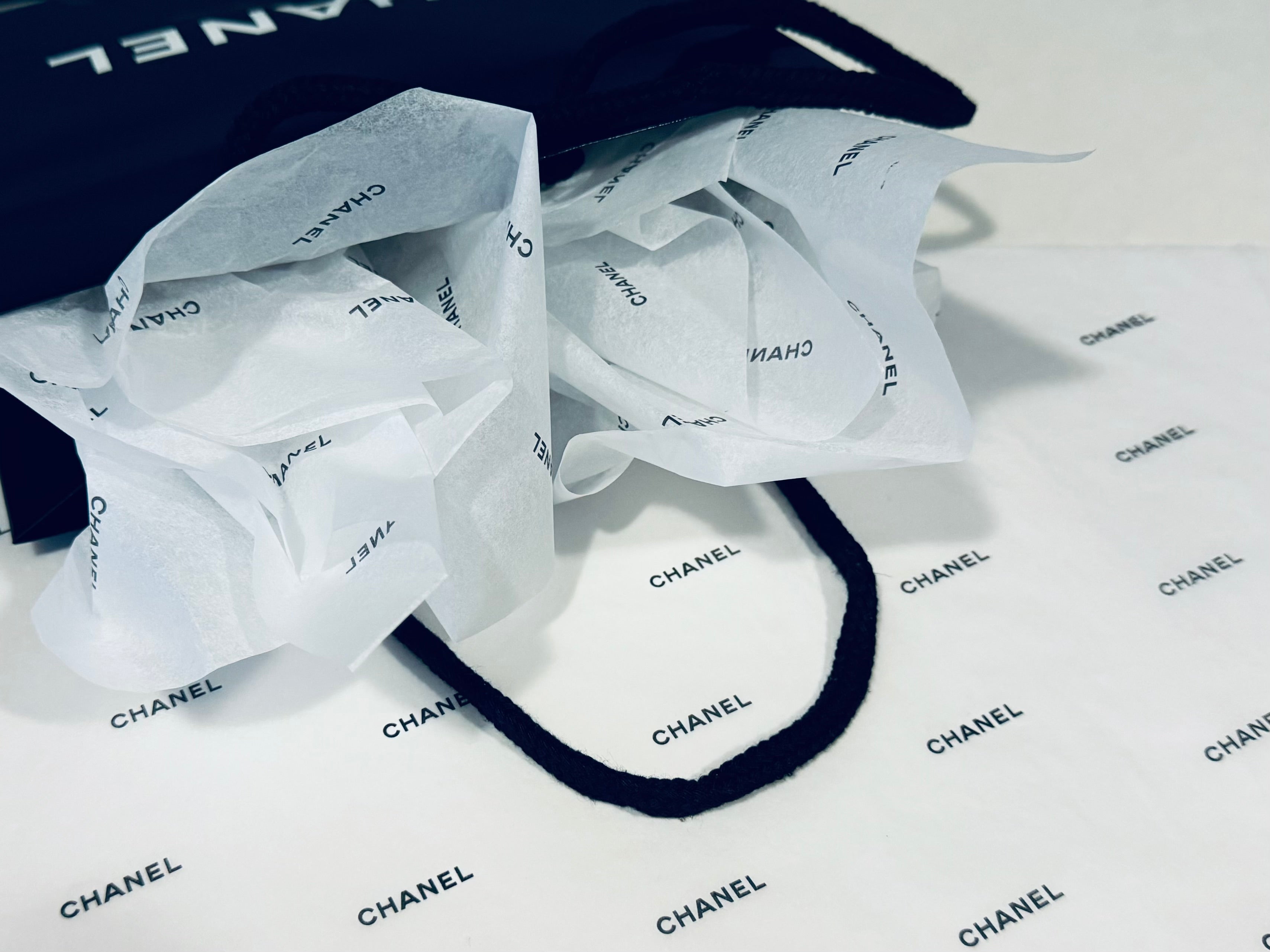 Chanel Paper Label Chanel Tissue Paper 30 Sheets – Designer Tissue