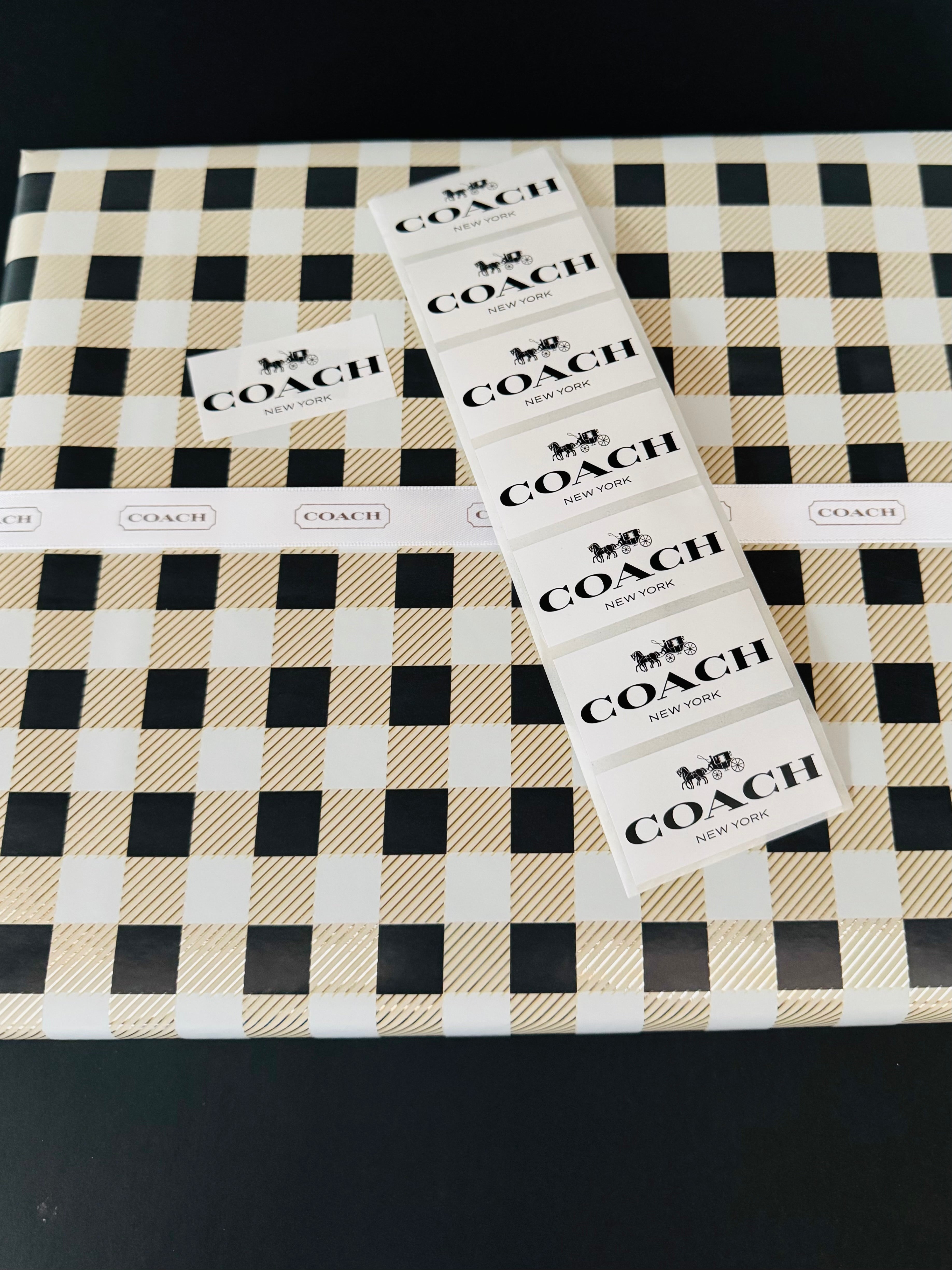 Coach Stickers – Designer Tissue