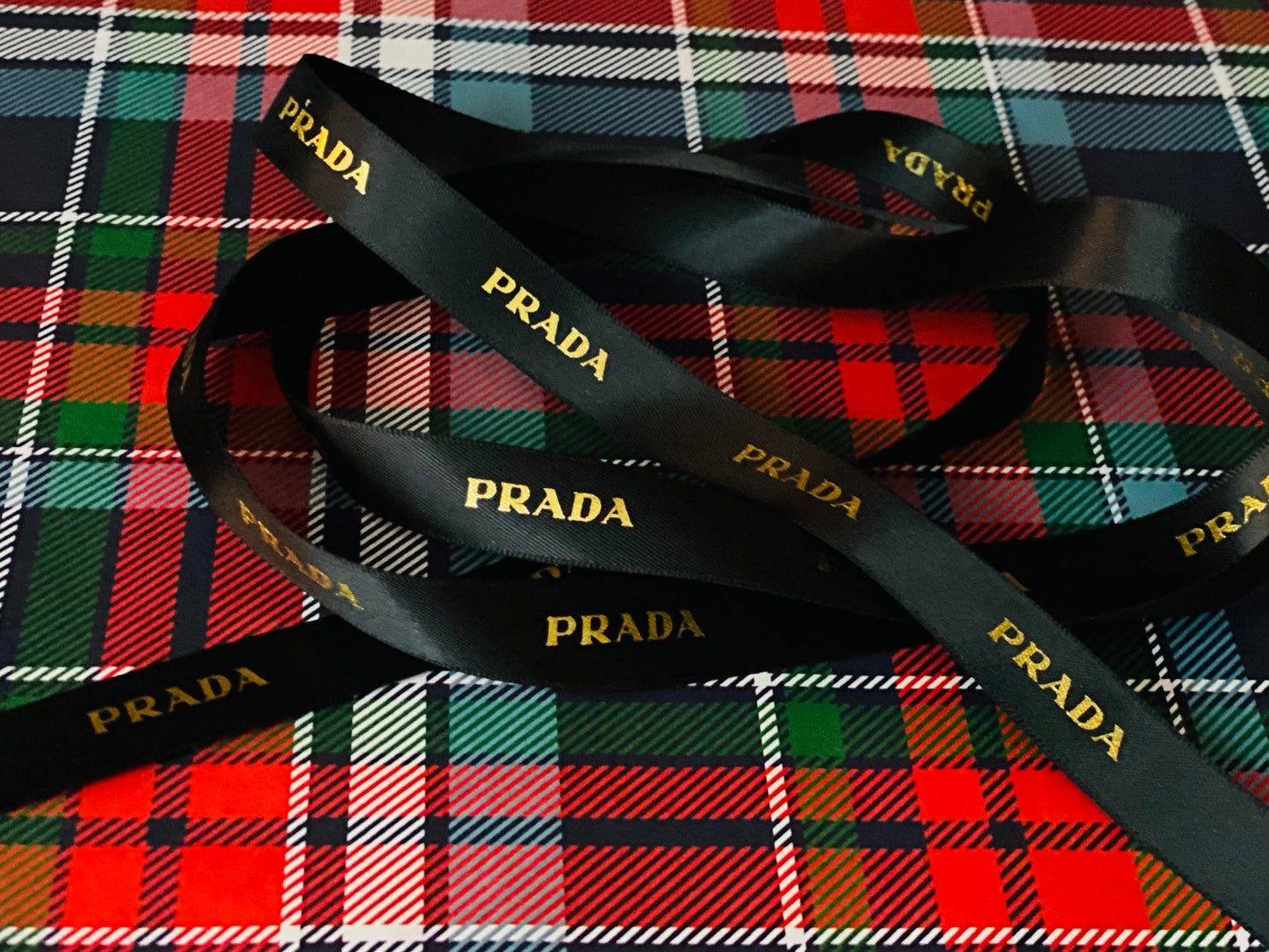 Prada Logo Ribbon