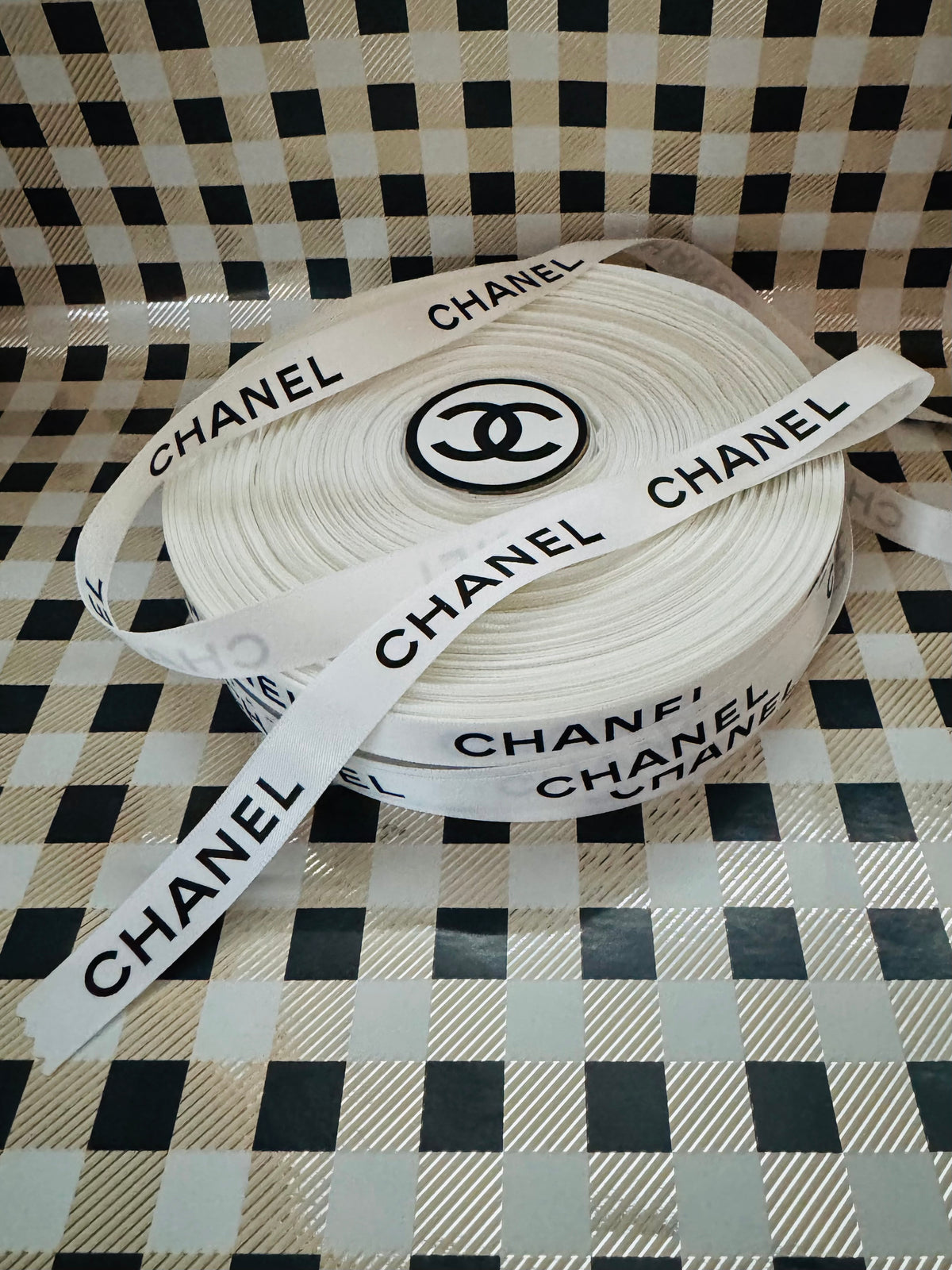 Chanel Ribbon Label Chanel Ribbon – Designer Tissue